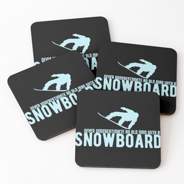 Item preview,  Never Underestimate An Old Man With A Snowboard/Snowboard / Snowboard Gift/ Snowboard Lover/ Funny Snowboard designed and sold by Alexa5454.