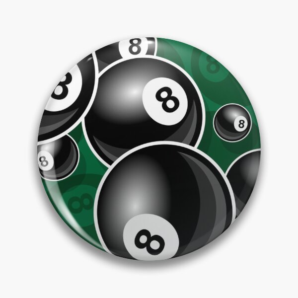 Item preview, Billiards Black 8 Ball 8-Ball green designed and sold by Draculaura2009.