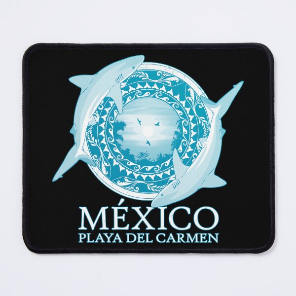 Item preview, Caribbean reef shark Playa del Carmen designed and sold by NicGrayGraphic.