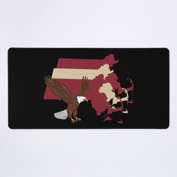 Item preview, Massachusetts Border, Eagles designed and sold by LatterDaze.