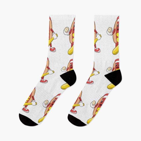 Item preview, Hotdog at Baseball with Baseball bat designed and sold by Snabdesign84.