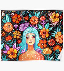 Garden Girl Poster