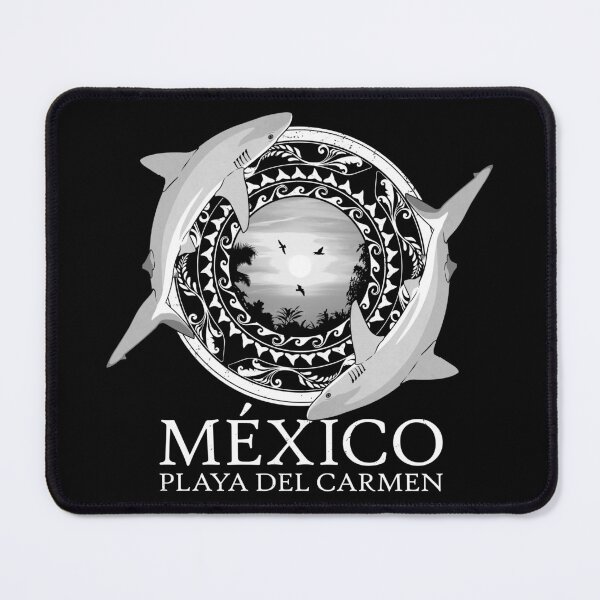Item preview, Caribbean reef shark Playa del Carmen designed and sold by NicGrayGraphic.