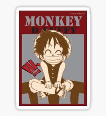 anime-luffy Sticker