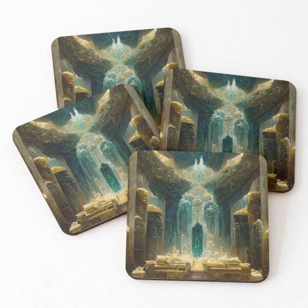 Item preview, Temple of the Seven Lords discussed in the Emerald Tablets designed and sold by StarbuckLight.