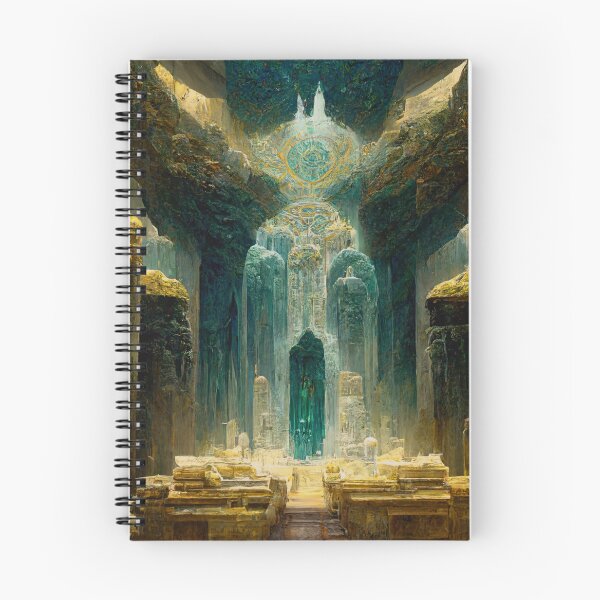 Item preview, Temple of the Seven Lords discussed in the Emerald Tablets designed and sold by StarbuckLight.