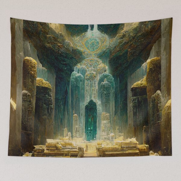 Item preview, Temple of the Seven Lords discussed in the Emerald Tablets designed and sold by StarbuckLight.