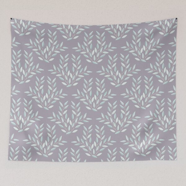 Item preview, Botanical Damask 01 Amethyst Dust designed and sold by artlovepassion.
