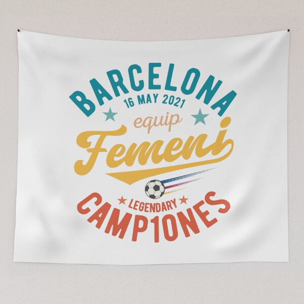 Item preview, WOSO Barcelona Femeni Camp1ones (WOSO Womens Soccer) designed and sold by Numero14.