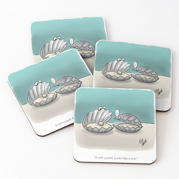 Item preview, Funny Percenters Medical Oyster Cartoon Humor designed and sold by abbottoons.