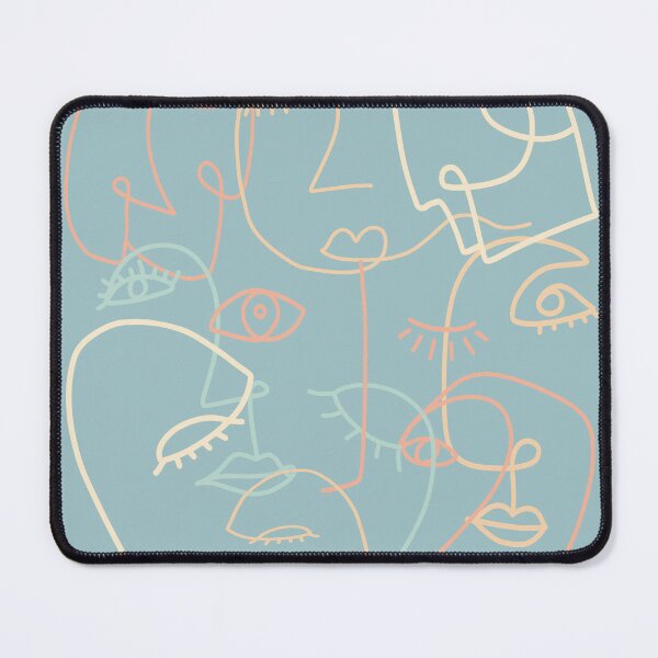 Item preview, Line Art Faces designed and sold by Susan Link.