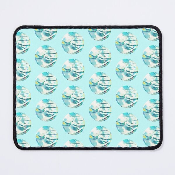Item preview, Abstract neon turquoise color | neon metallic color designed and sold by lausn.
