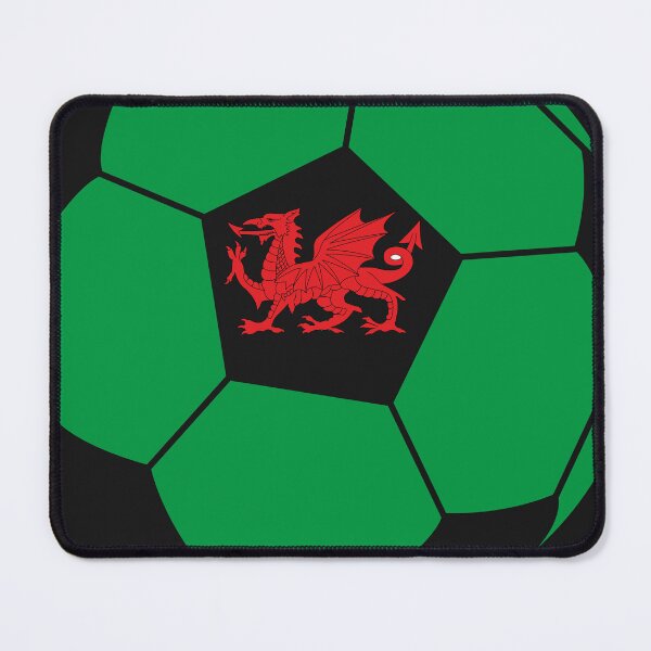 Item preview, Wales Soccer Ball Flag 2022 - Welsh Football Lovers designed and sold by MGHdesign.