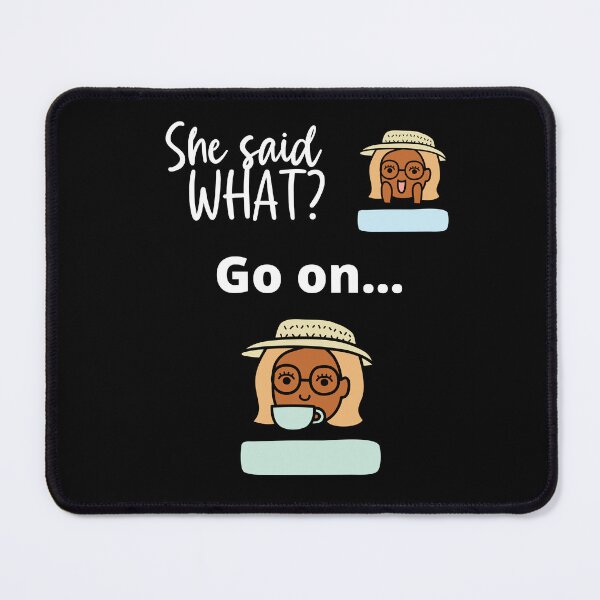 Item preview, Gossip.  She Said WHAT? designed and sold by Marvett-World.