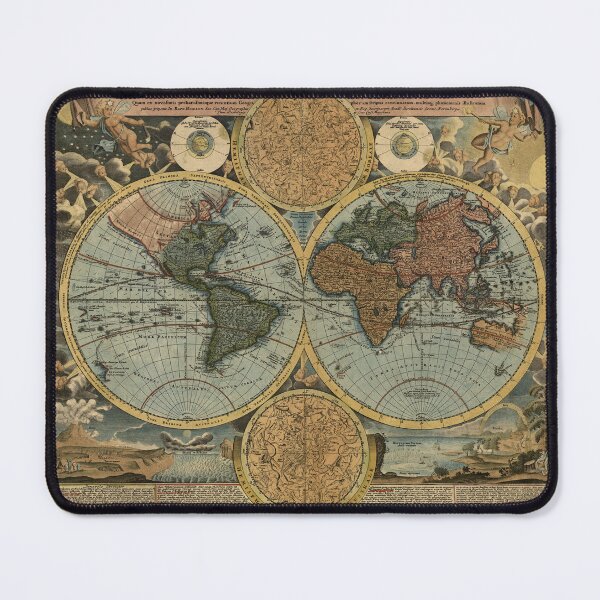 Item preview, Vintage Map of The World designed and sold by Pabrionacchi.