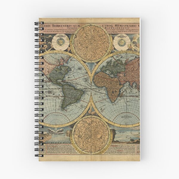 Item preview, Vintage Map of The World designed and sold by Pabrionacchi.