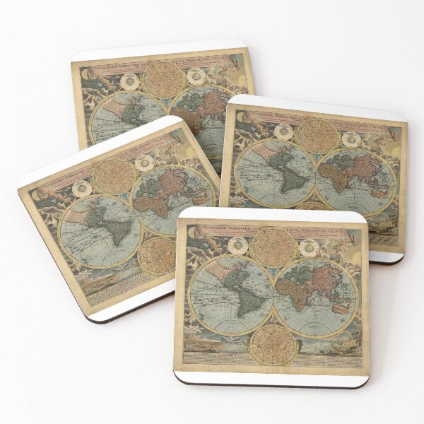 Item preview, Vintage Map of The World designed and sold by Pabrionacchi.