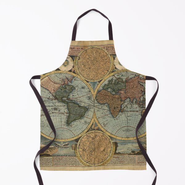 Item preview, Vintage Map of The World designed and sold by Pabrionacchi.