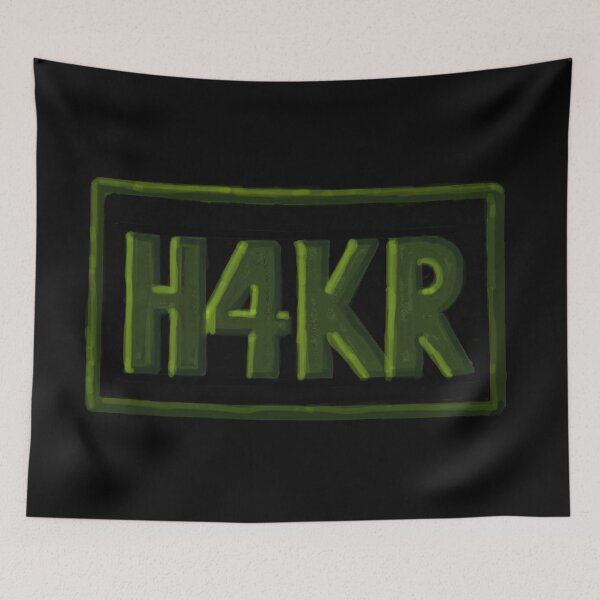 Item preview, H4KR HACKER designed and sold by THE AMERICAN TEEVANGELIST.