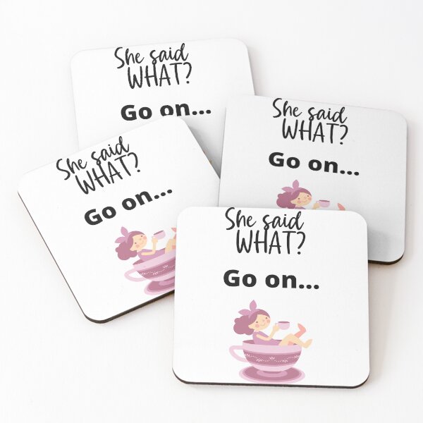 Item preview, Gossip.  She Said WHAT? designed and sold by Marvett-World.