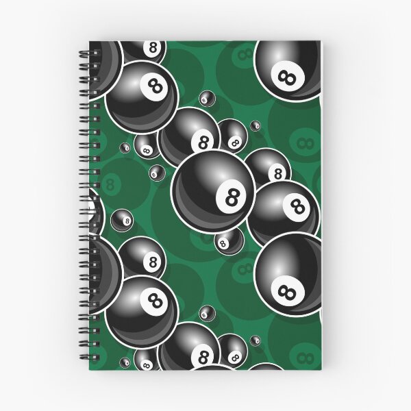 Artikelvorschau, Billard Schwarz 8-Ball 8-Ball grün entworfen und verkauft von Draculaura2009.