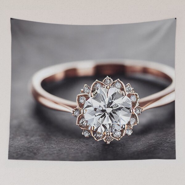 Item preview, Stunning Diamond Mandala Ring designed and sold by Sempiternus.