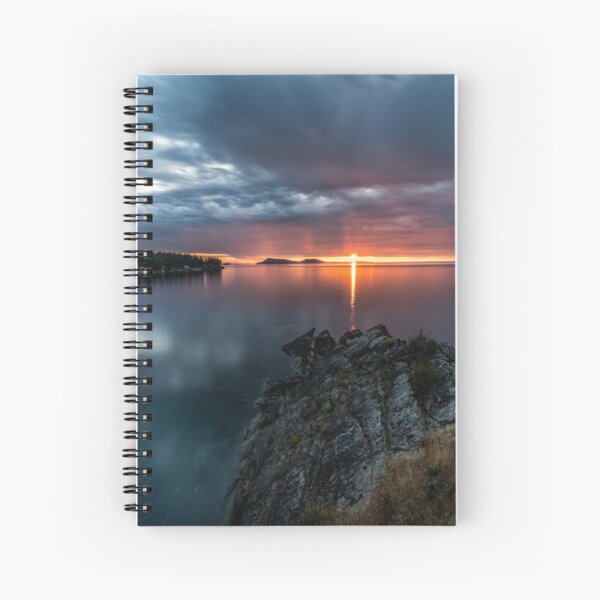 Sea of fire Spiral Notebook