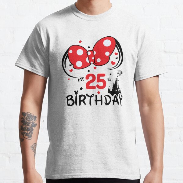 25th Anniversaire 25 Ans Homme Coton T-Shirt