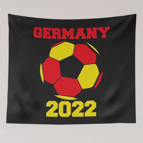 Item preview, Germany Soccer Ball Flag 2022 - German Football Lovers designed and sold by MGHdesign.