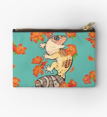 Fire lily gecko Zipper Pouch