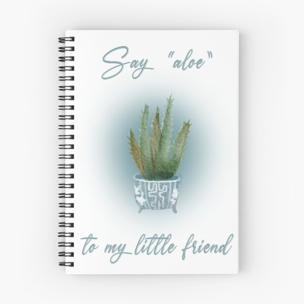 Item preview, Aloe Vera Plant Pun - Say "Aloe" To My Little Friend designed and sold by molamode.