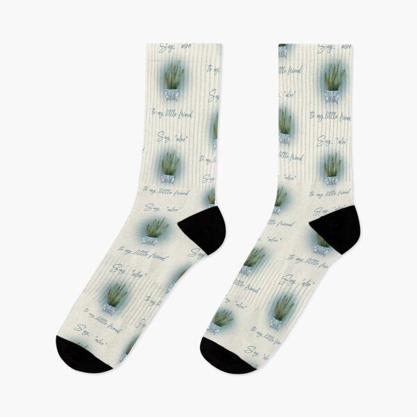 Item preview, Aloe Vera Plant Pun - Say "Aloe" To My Little Friend designed and sold by molamode.