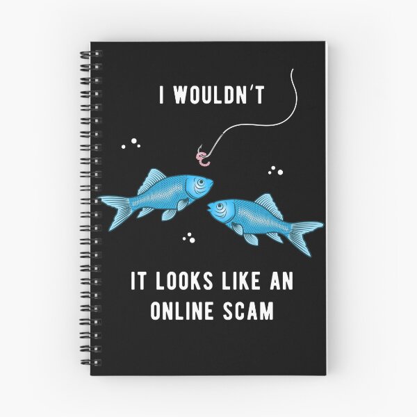 Item preview, Fishing Online Fishy Scam Funny Worm Hook And Fishing Line designed and sold by d247.