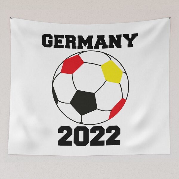 Item preview, Germany Soccer Ball Flag 2022 - German Football Lovers designed and sold by MGHdesign.
