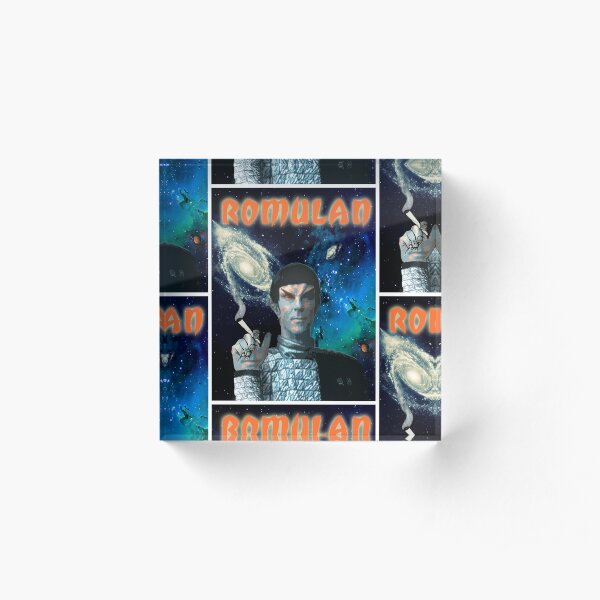 Romulan Acrylic Block
