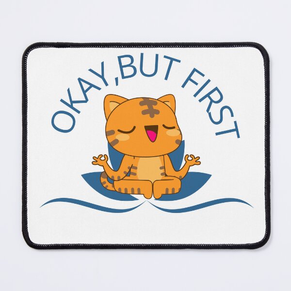 Item preview, Okay but first yoga designed and sold by RecStore.