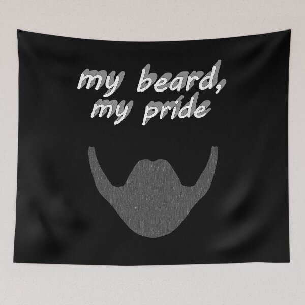 Item preview, my beard..., beard sayings, cool sayings man designed and sold by Kirei-Lily.