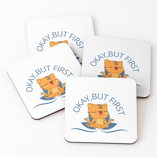 Item preview, Okay but first yoga designed and sold by RecStore.