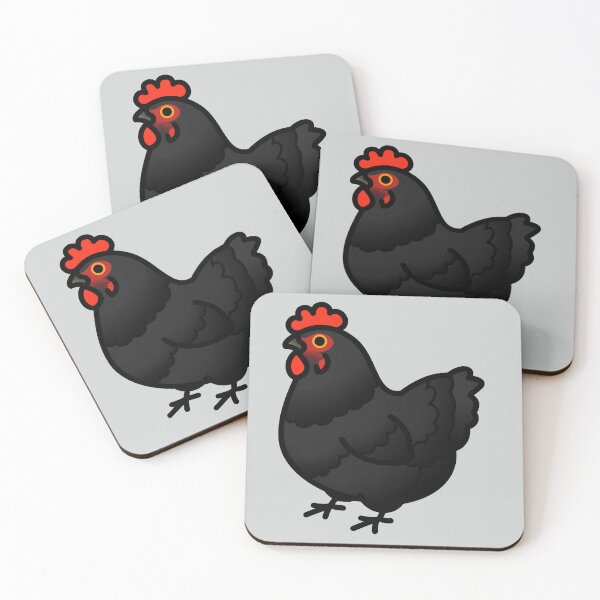 Item preview, Custom Black Chicken Flipped designed and sold by birdhism.