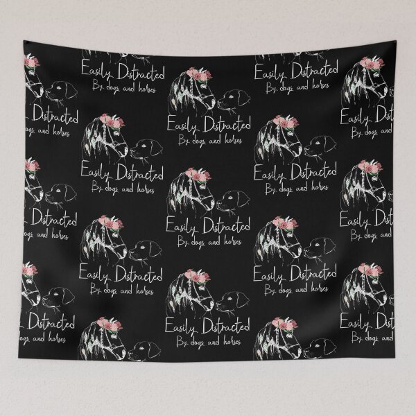 Item preview, Easily Distracted By Horses And Dogs designed and sold by Kevins16.