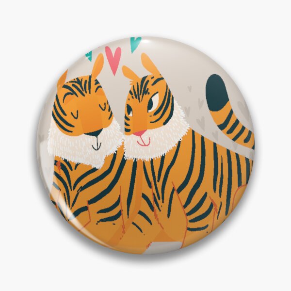 Aperçu de l'œuvre Deux tigres créée et vendue par AS-Graphics.