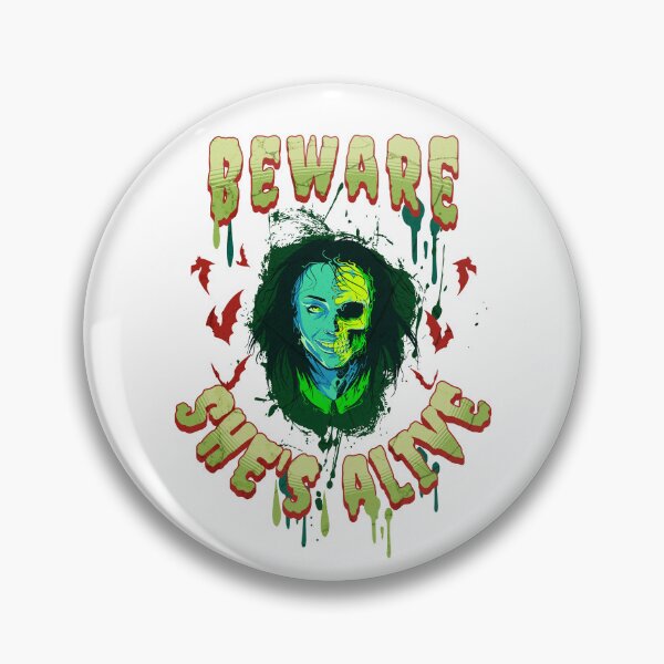 Item preview, BEWARE SHE'S ALIVE HALLOWEEN BY SAGFABULOUS designed and sold by SagFabulous.