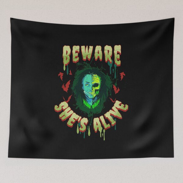 Item preview, BEWARE SHE'S ALIVE HALLOWEEN BY SAGFABULOUS designed and sold by SagFabulous.