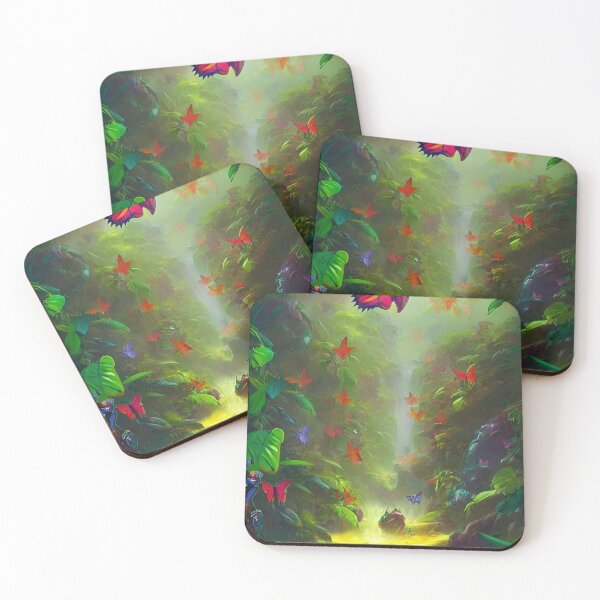 Item preview, Flutterbyes in the Jungle designed and sold by Mandala Magic by OM.