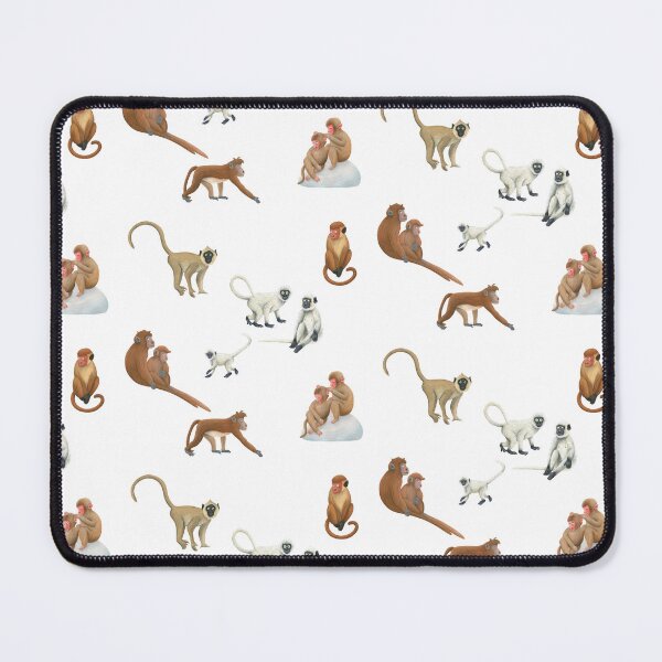 Item preview, Asian monkeys designed and sold by Corinna Arauner.