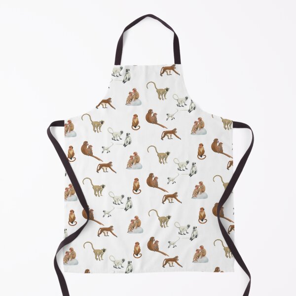 Item preview, Asian monkeys designed and sold by Corinna Arauner.