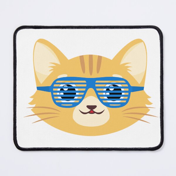 Item preview, Funny cat Face With Funky Glasses designed and sold by micarto.