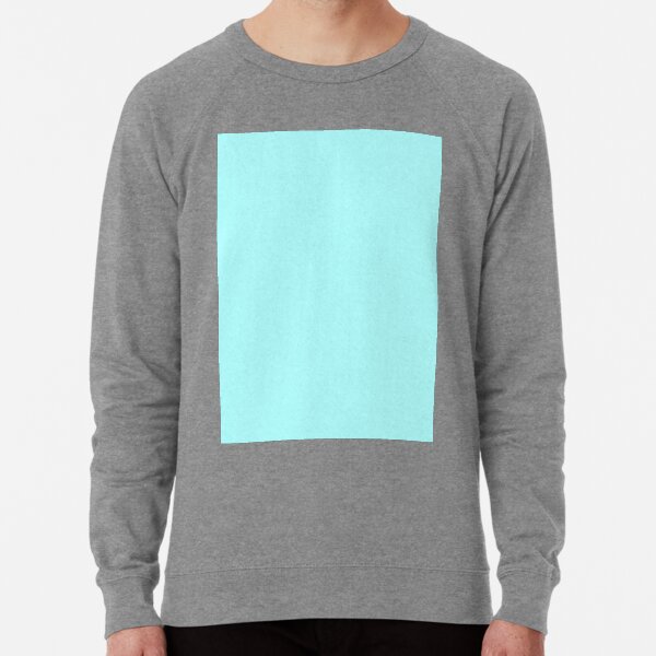 cyan sweatshirt