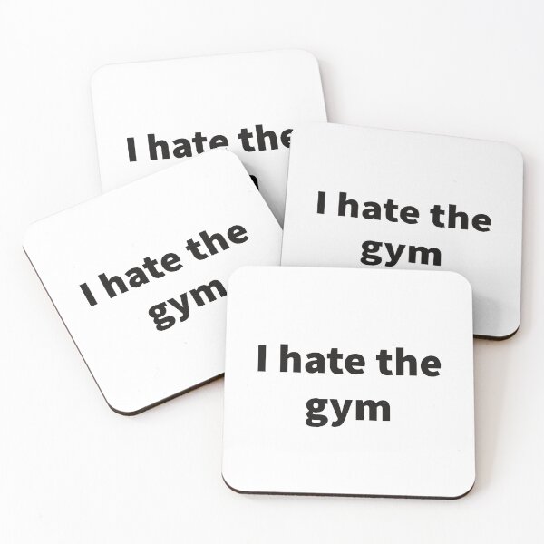 Item preview, I hate the gym designed and sold by Gnarbikememes.