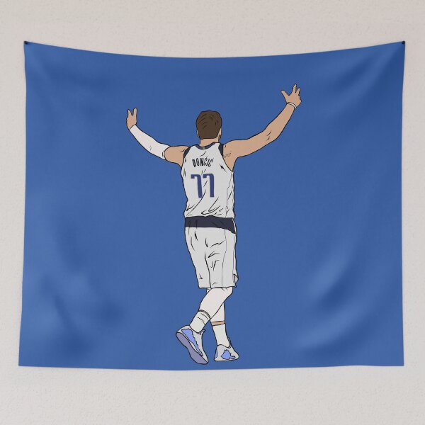 Item preview, Luka Doncic Embrace The Crowd designed and sold by RatTrapTees.